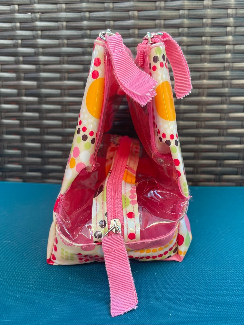 Mod Print Travel Make-up Bag NWOT